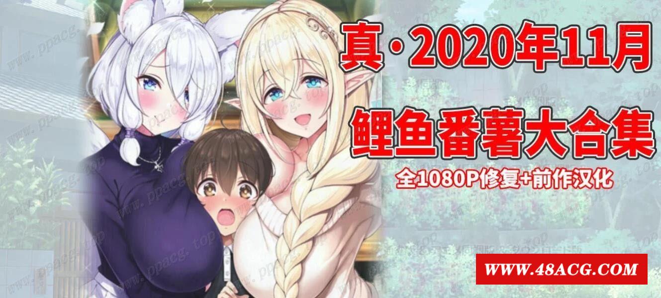 【2D/汉化/全动态】真·2020年11月：鲤鱼蕃薯汉化大合集+前作[1080P]【新汉化/5.3G】-游戏广场