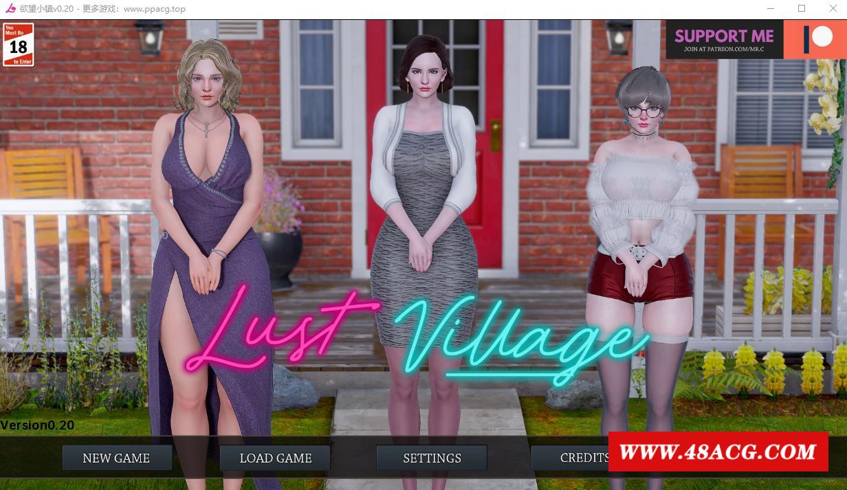 【欧美SLG/动态/高清】腐化作者新作：镇/小镇 Lust village v0.20 汉化版 【PC+安卓/1.8G】-游戏广场