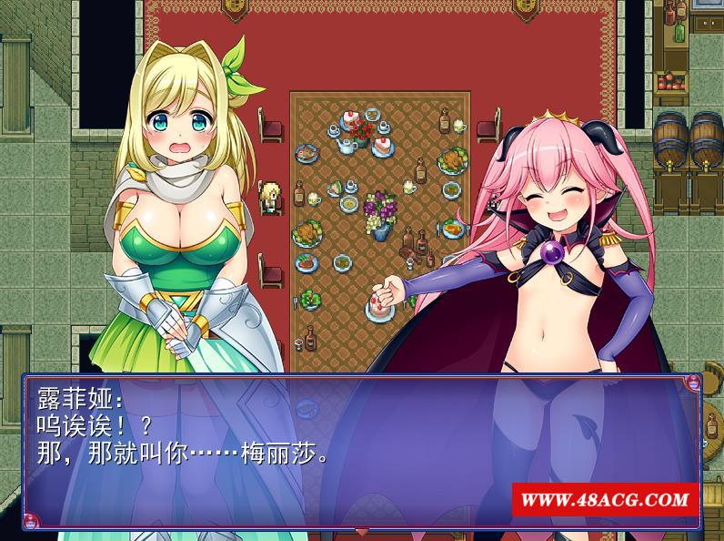 图片[1]-【爆款RPG/中文/动态】女魔王梅丽莎的冒险 STEAM官方中文步冰版【新作/战斗H/CV/1G】